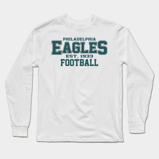 Vintage PLDP Eagles Football Long Sleeve T-Shirt